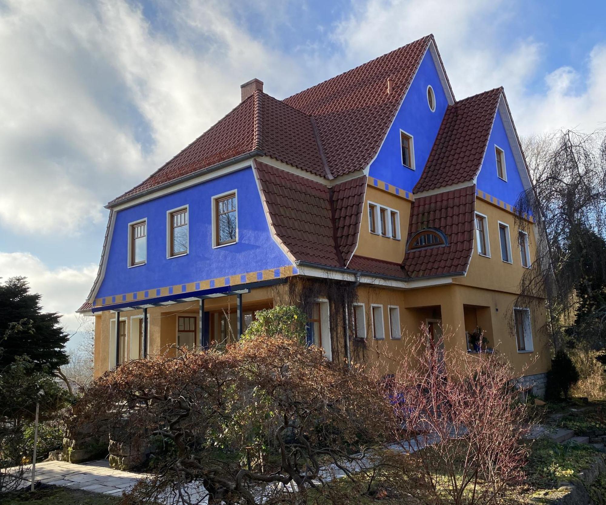 Ferienwohnung Blaues Haus Schmalkalden Exterior photo